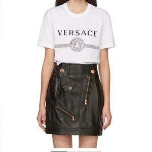 VERSACE womens XS t-shirt (fits size up to size small)